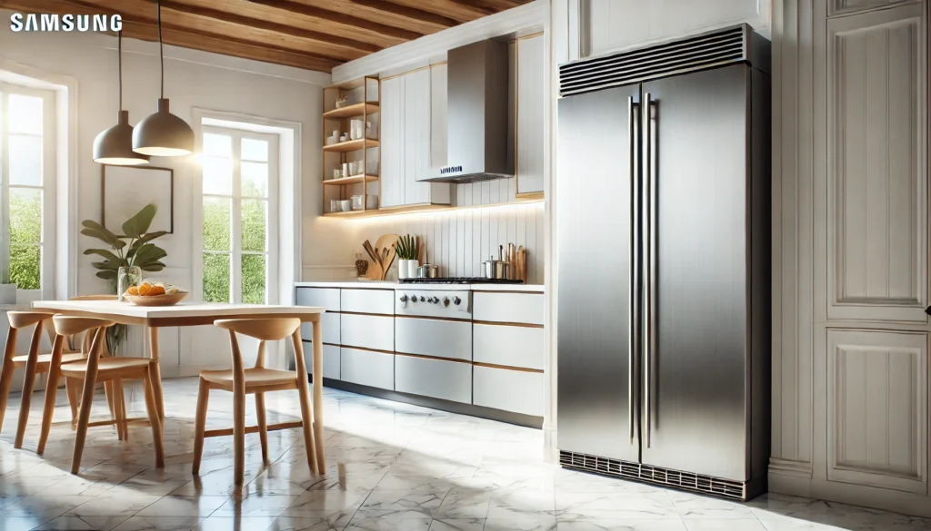 삼성전자-비스포크-905L-프리스탠딩-메탈-4도어-냉장고