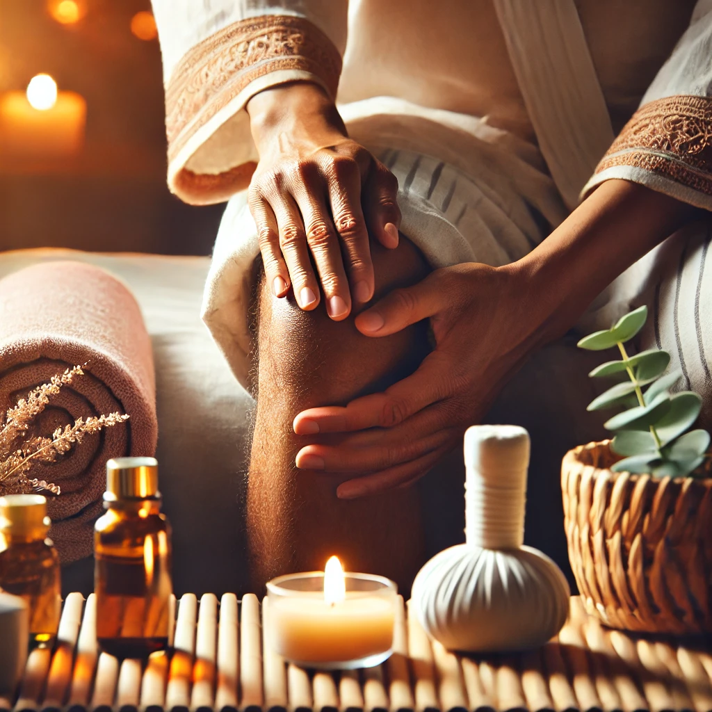 무릎통증마사지