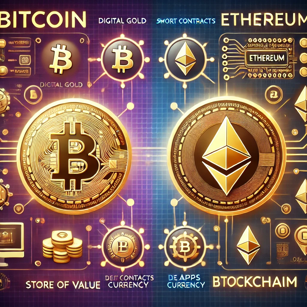 비트코인-이더리움-차이