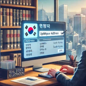 부동산-등기부등본-주소변경