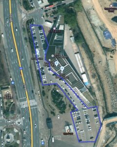 주차장 위성 이미지