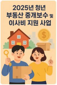청년 부동산 중개보수 및 이사비 지원 사업