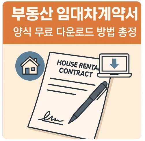 부동산 임대차계약서 양식