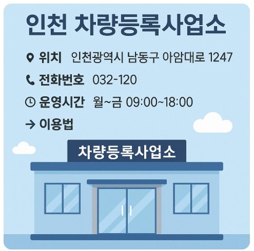 인천 차량등록사업소