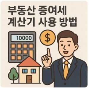 부동산 증여세 계산기