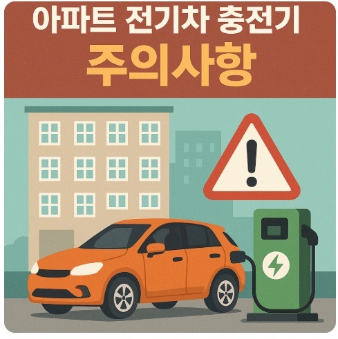 아파트 전기차 충전기
