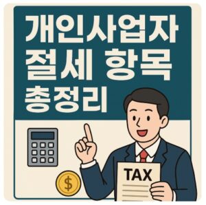 개인사업자 절세