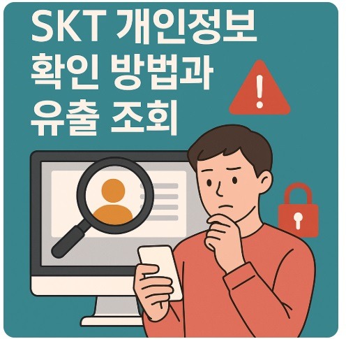 skt 개인정보 확인
