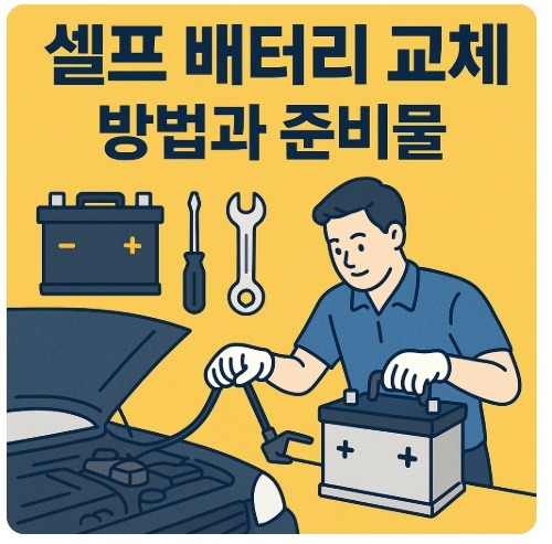 셀프 배터리 교체