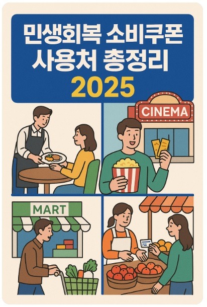 민생회복 소비쿠폰 사용처