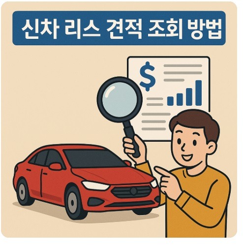 신차 리스 견적