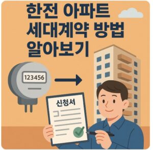 한전 아파트 세대계약