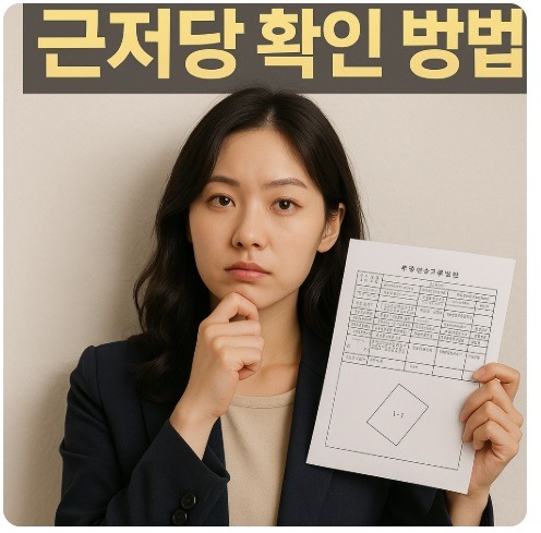 부동산등기부등본 근저당