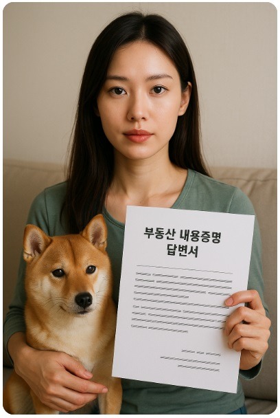 부동산 내용증명 답변서