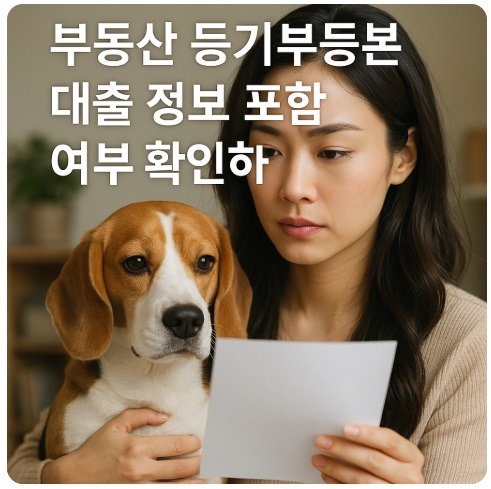 부동산 등기부등본 대출