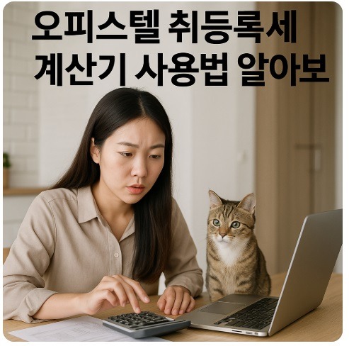 오피스텔 취등록세 계산기