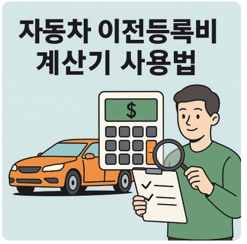 자동차 이전등록비 계산기
