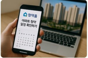 청약홈 아파트 청약 일정