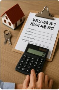 부동산 대출 금리 계산기