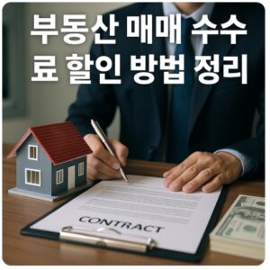 부동산 매매 수수료