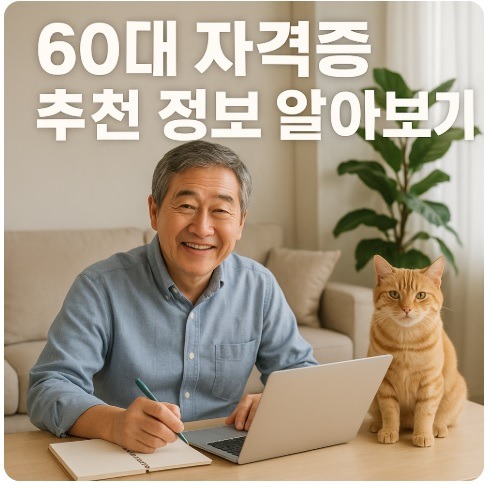 60대 자격증 추천
