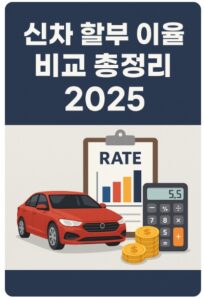 신차 할부 이율