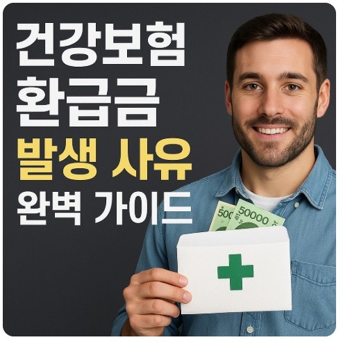 건강보험 환급금 발생 사유