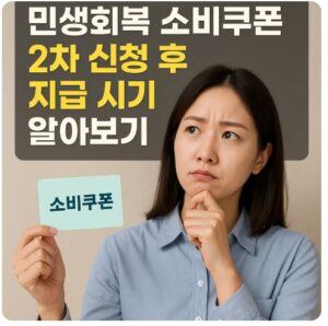 민생회복 소비쿠폰