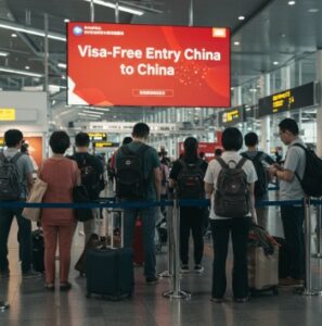 중국 무비자 입국