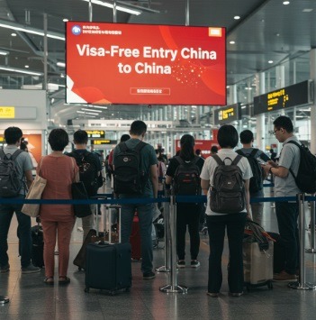 중국 무비자 입국