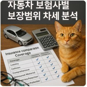 보험사별 보장범위