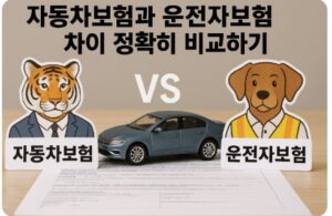 자동차보험과 운전자보험 차이