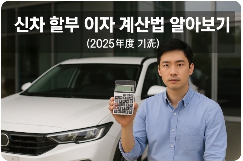 신차 할부 이자 계산