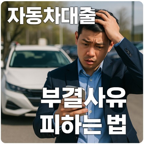 자동차대출 부결사유