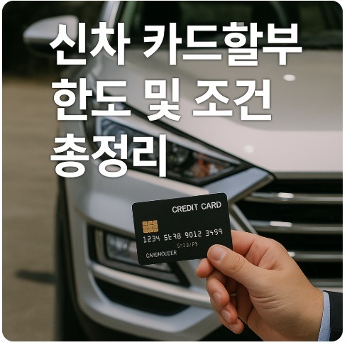 신차 카드할부