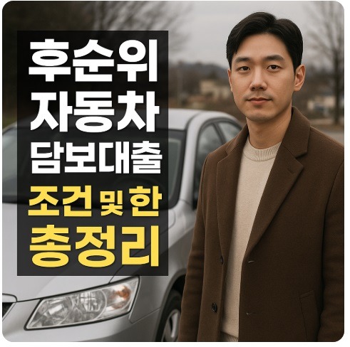 후순위 자동차 담보대출