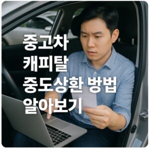 중고차 캐피탈 중도상환