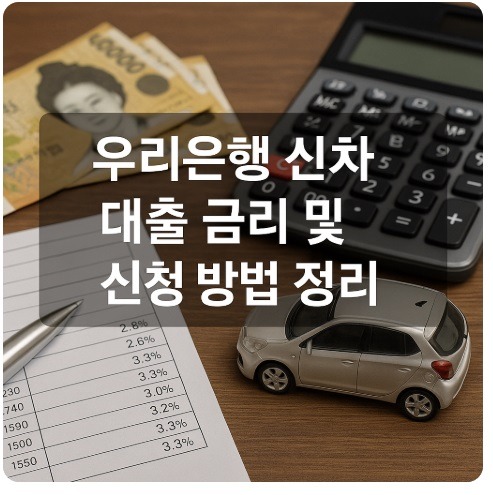 우리은행 신차대출