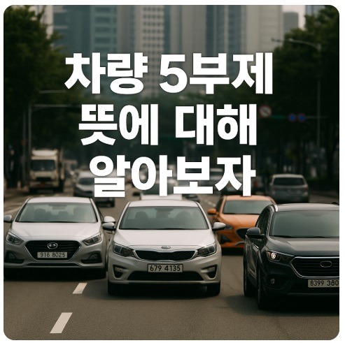 차량 5부제 뜻