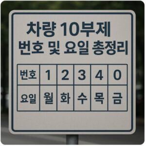 차량 10부제