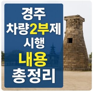 경주 차량2부제