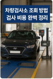 차량검사소 조회