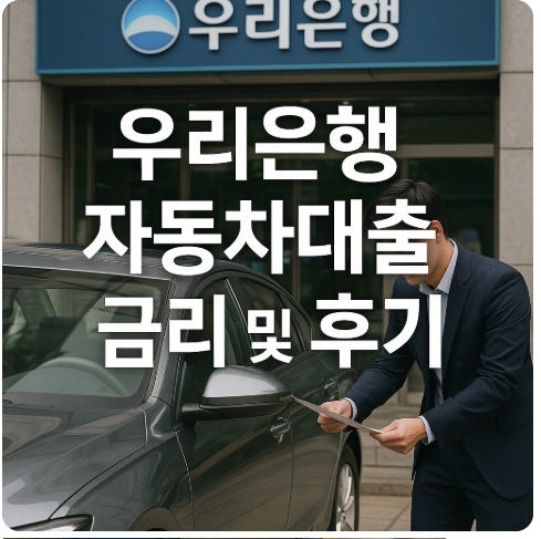 우리은행 자동차대출