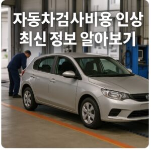 자동차검사비용 인상