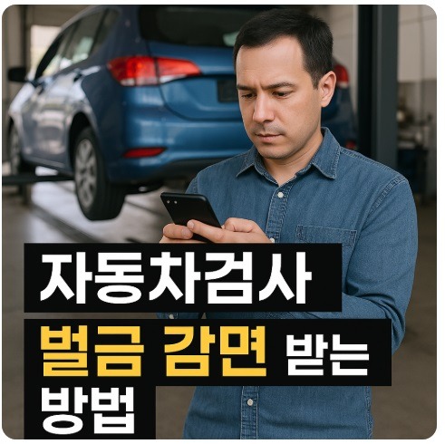 자동차검사 벌금 감면