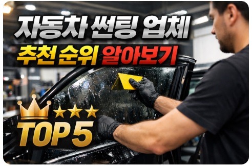 자동차 썬팅 업체
