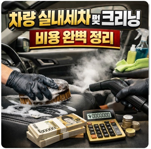 차량 실내세차