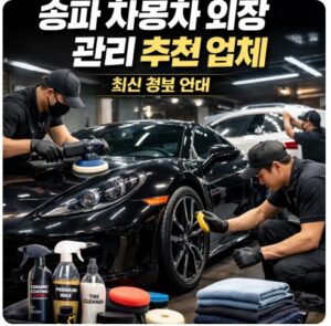 송파 자동차 외장 관리