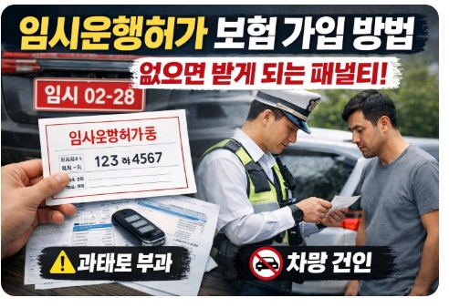 임시운행허가 보험
