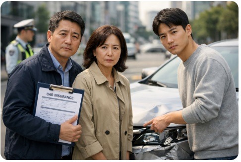 가족 명의 차량